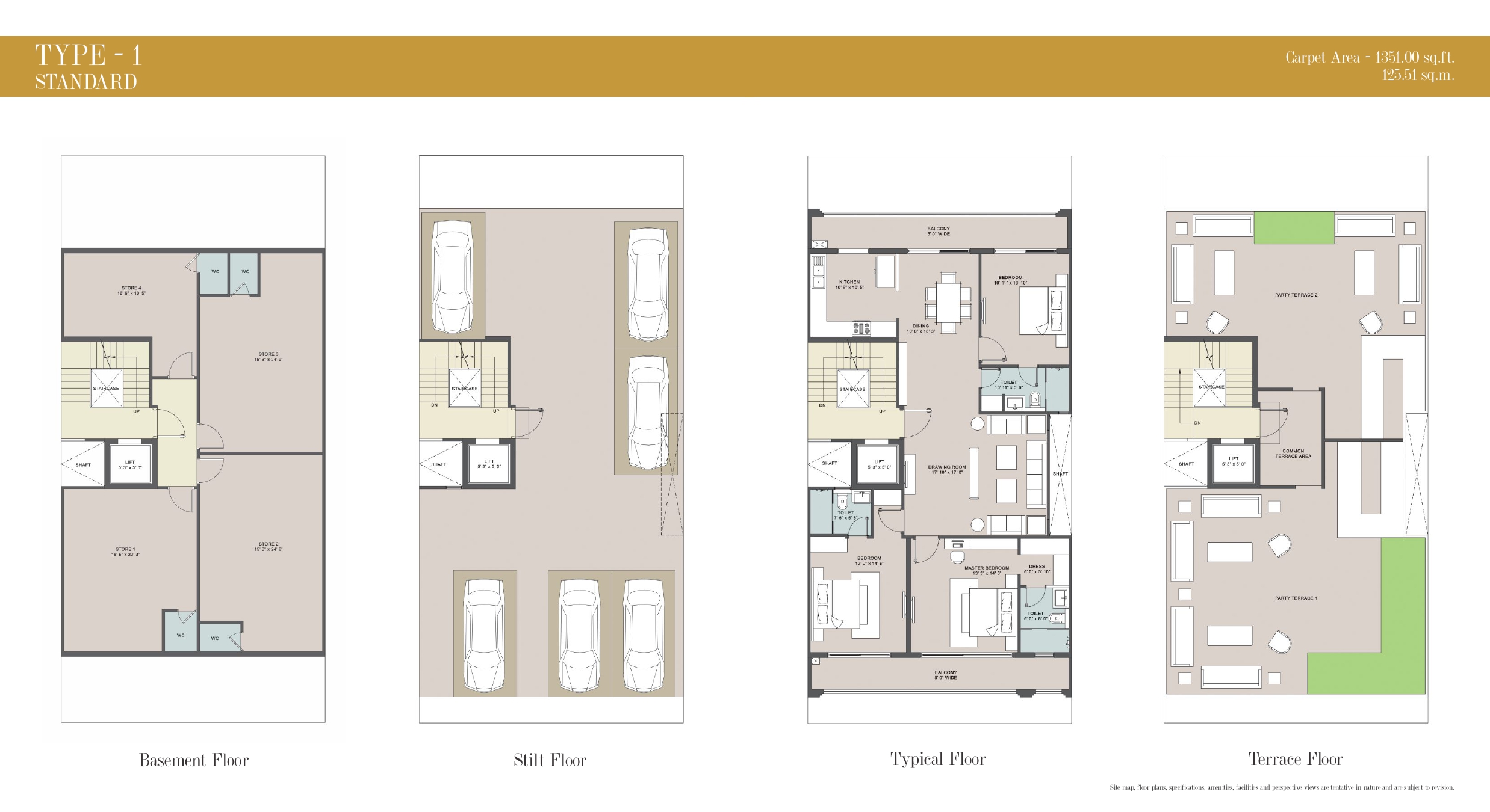 Orchard, Central Park 3 Floor Plan 1